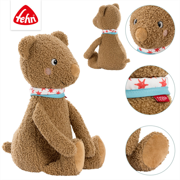 Detailansicht des Baby Kuscheltier Bär XL
