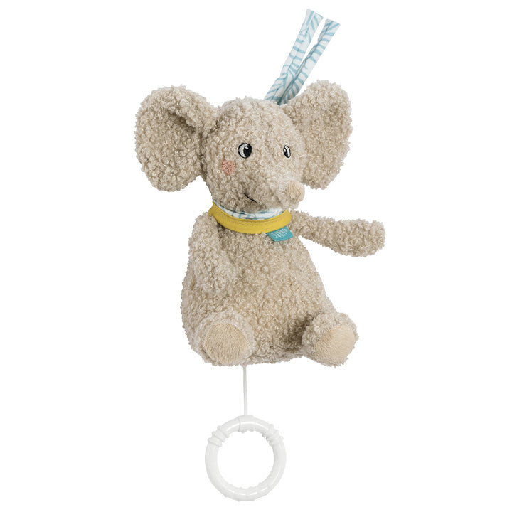 Baby Spieluhr Elefant mit Greifring zum Aufziehen