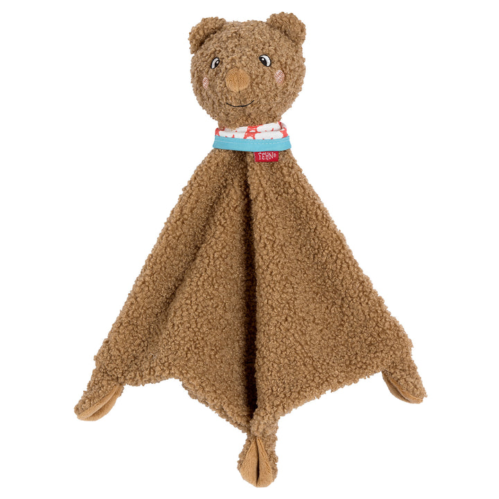 Baby Schmusetuch Bär aus weichem Curly-Stoff
