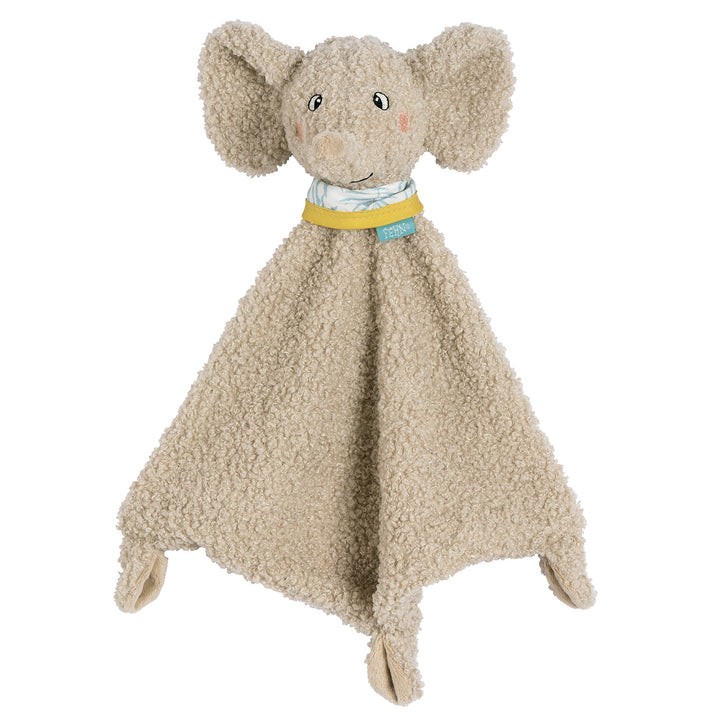 Baby Schmusetuch Elefant aus weichem Curly-Stoff
