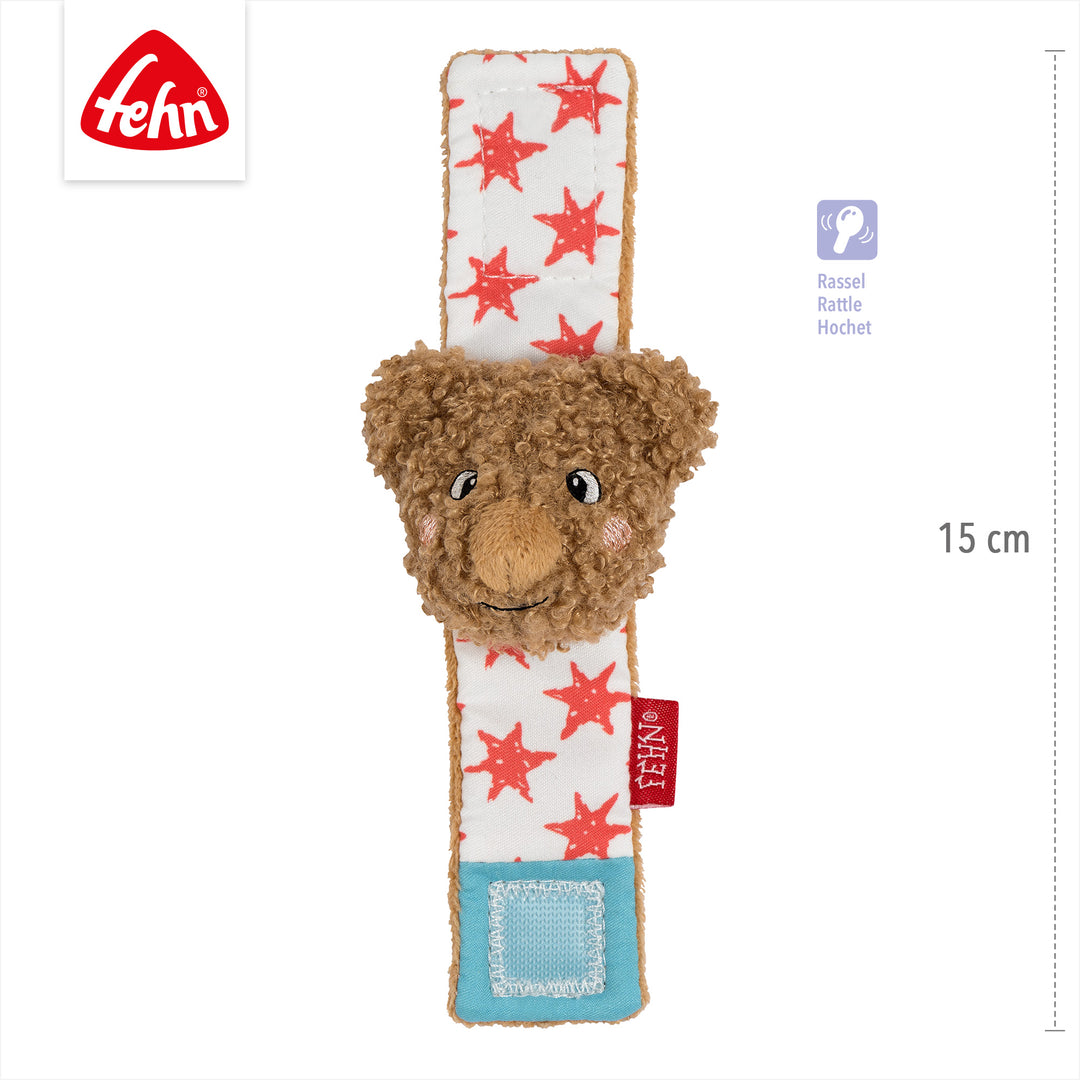 Baby Rasselarmband Bär, 15 cm
