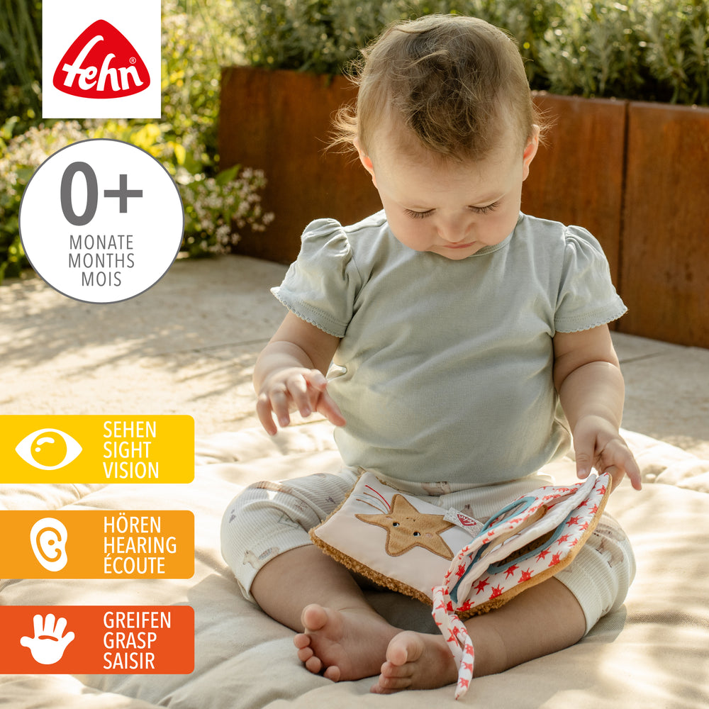 Baby entdeckt das Baby Stoffbuch Bär