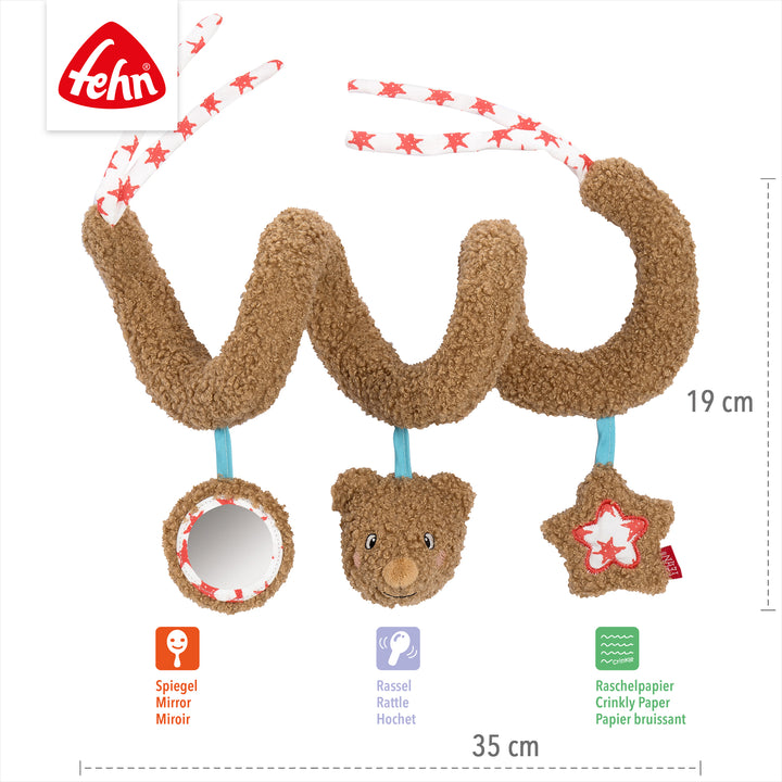 Baby Activity-Spirale Bär, 19 x 35 cm