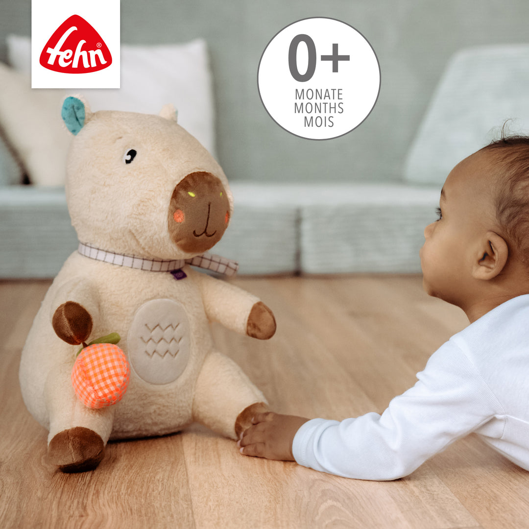 Baby Kuscheltier Capybara XL aus weichem Plüsch