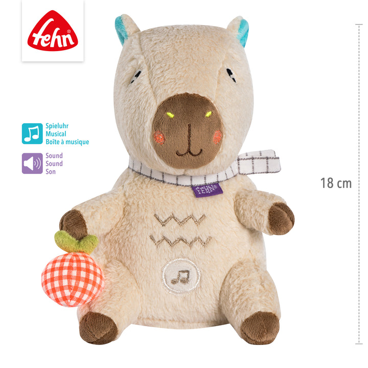 Baby Einschlafhilfe Capybara, 18 cm