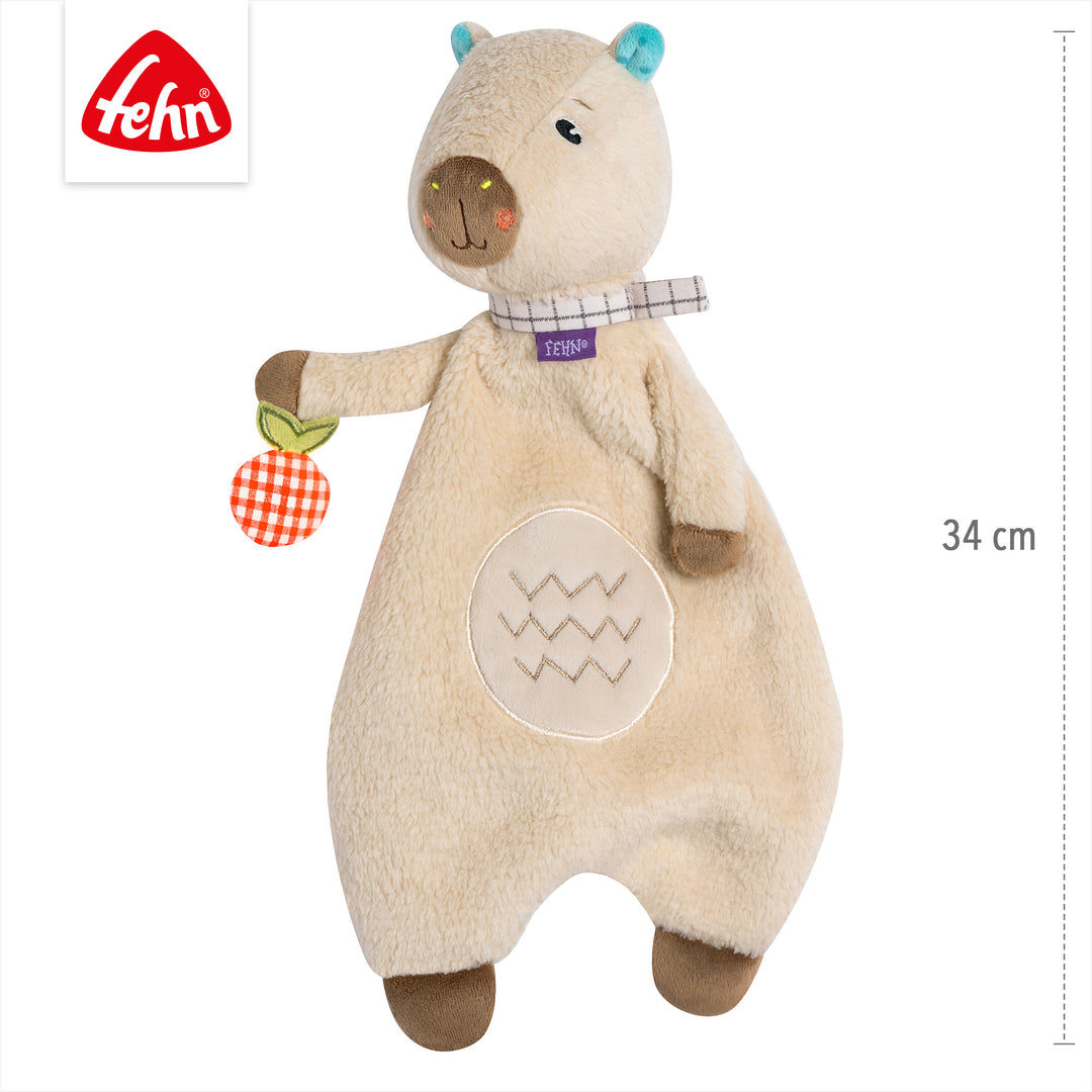 Baby Schmusetuch Capybara, 34 cm
