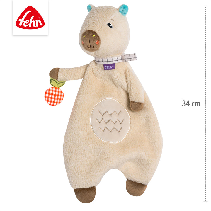Baby Schmusetuch Capybara, 34 cm
