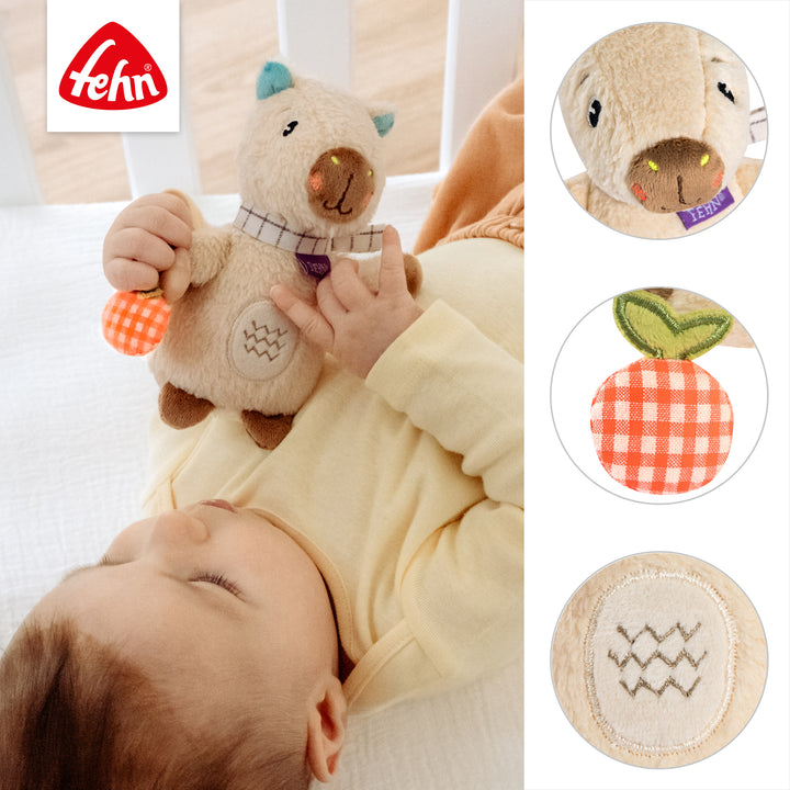 Detailansicht des Baby Bean Bag Capybara