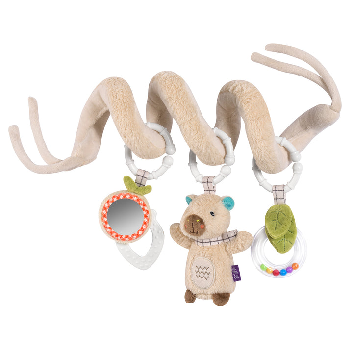 Baby Activity-Spirale Capybara mit Spielelementen
