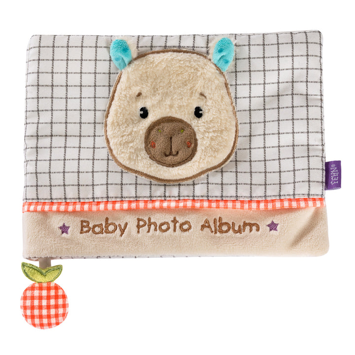 Baby Fotoalbum Capybara aus Stoff
