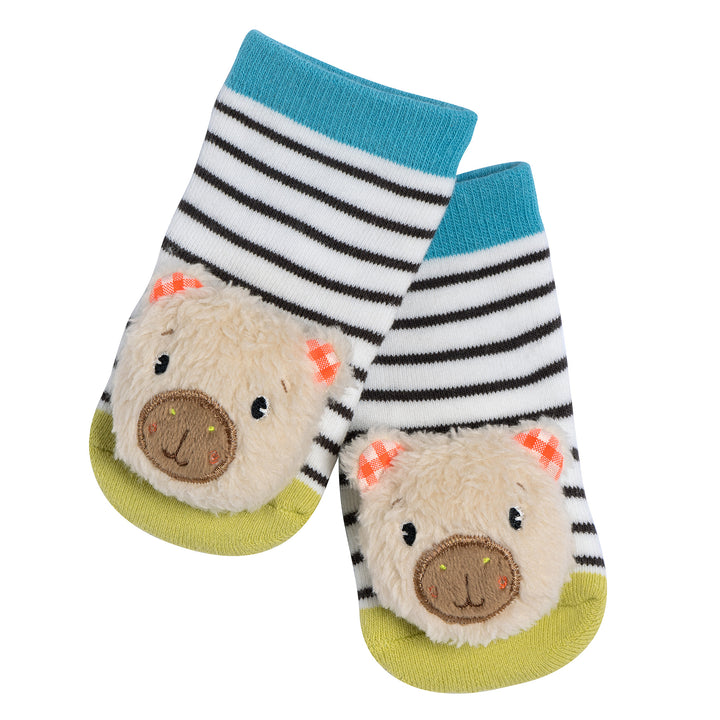 Baby Rasselsocken Capybara