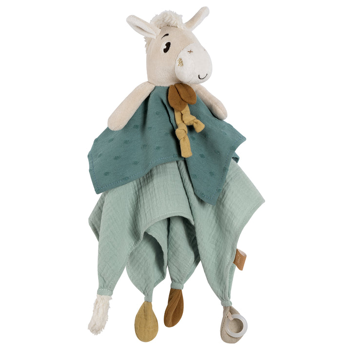 Baby Schmusetuch Pferd aus weicher Baumwolle