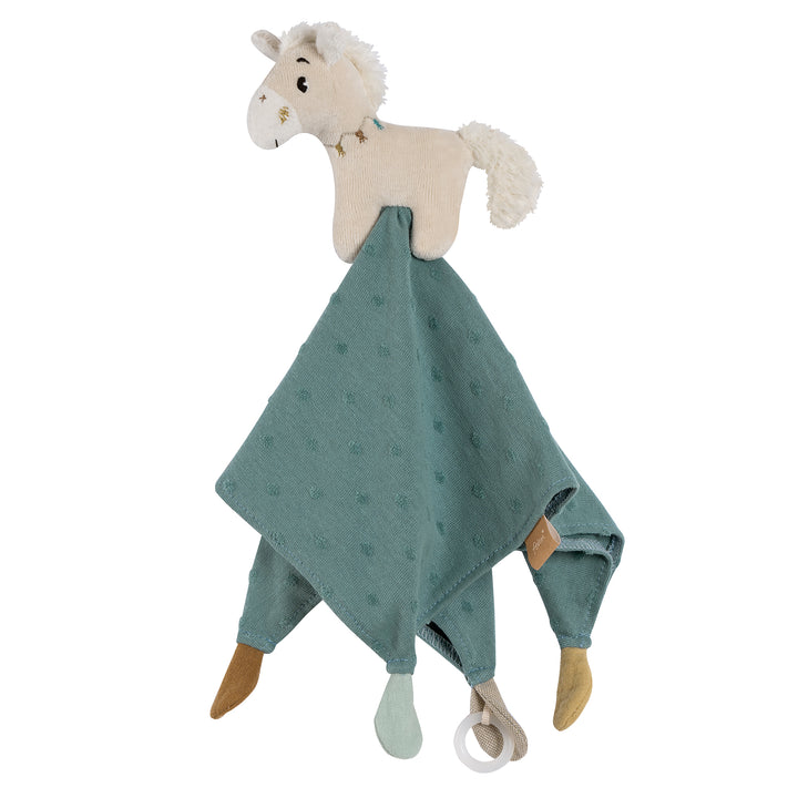 Baby Schmusetuch Pferd aus weicher Baumwolle