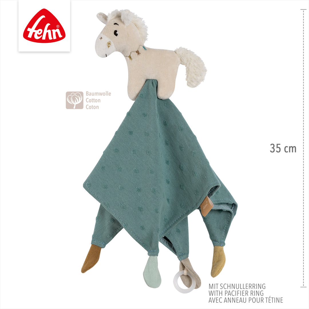 Baby Schmusetuch Pferd, 35 cm