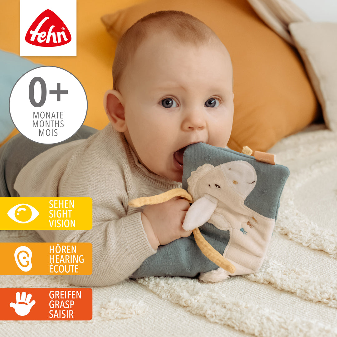 Baby entdeckt das Baby Stoffbuch Pferd