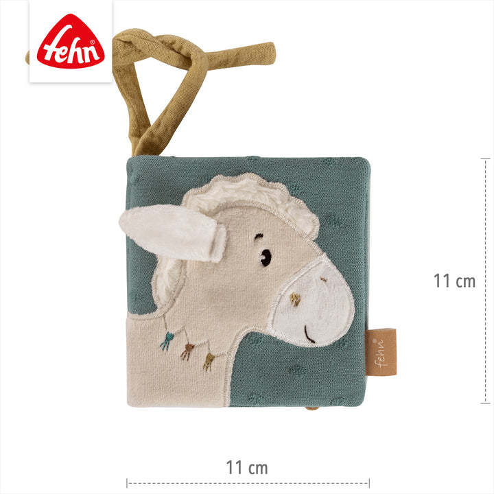 Baby Stoffbuch Pferd, 11 x 11 cm
