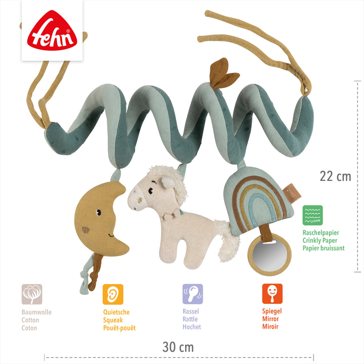 Baby Activity-Spirale Pferd, 22 x 30 cm