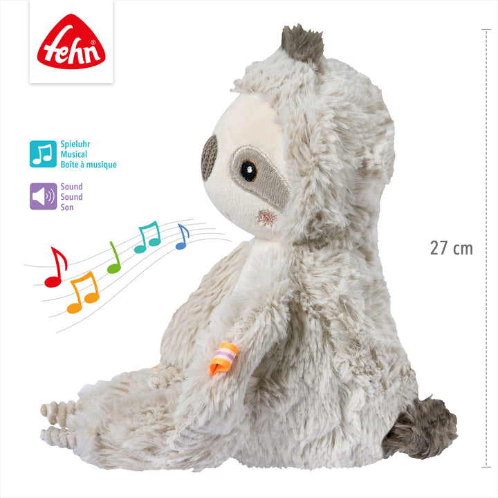Baby Einschlafhilfe Faultier, 27 cm