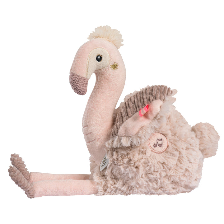 Baby Einschlafhilfe Flamingo mit integriertem Soundmodul