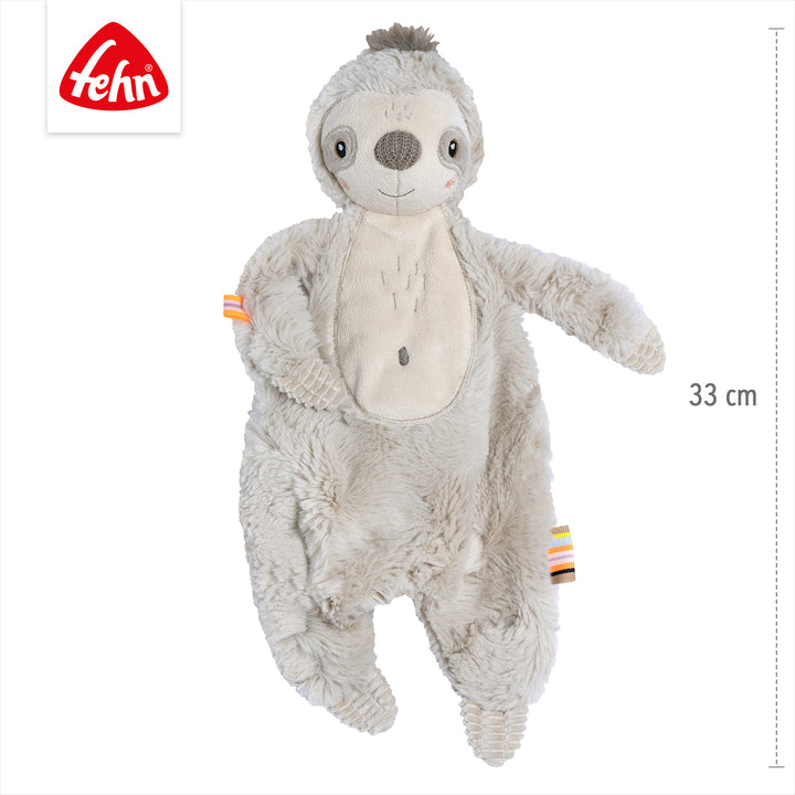 Baby Schmusetuch Faultier, 33 cm
