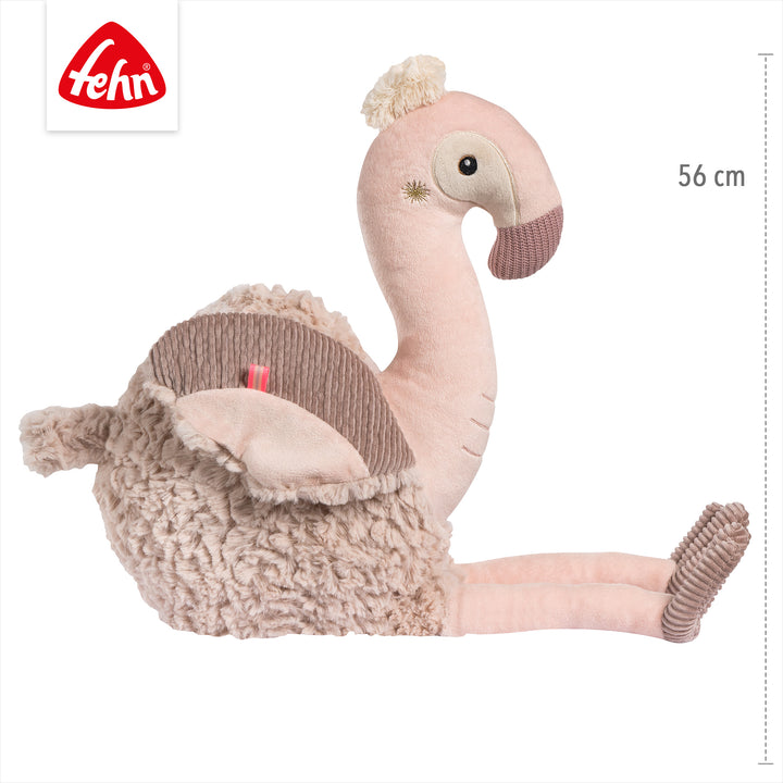 Baby Kuscheltier Flamingo XL, 56 cm