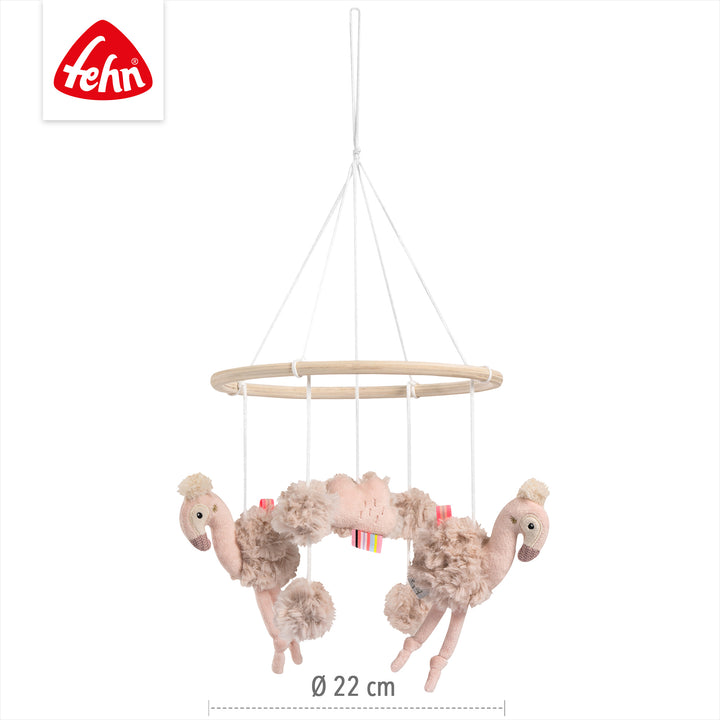 Baby Holz-Mobile Flamingo, Ø 22 cm