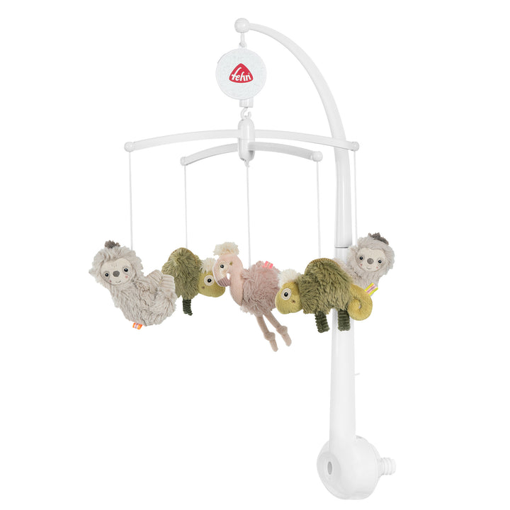Baby Musik-Mobile Lazy, Crazy &amp; Pink für Babybett