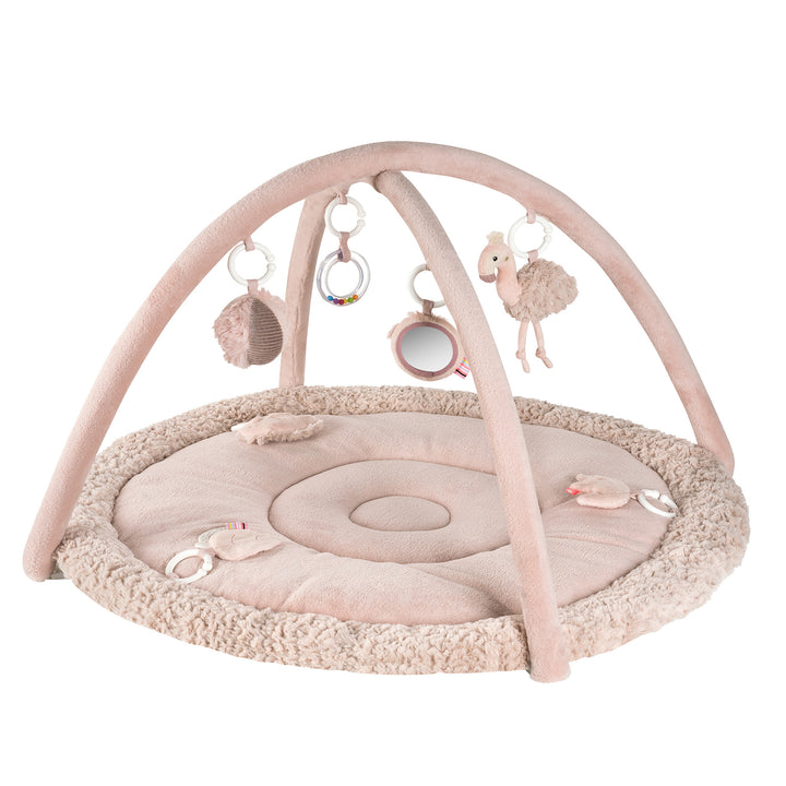 Baby 3-D-Activity-Decke Flamingo mit Spielelementen