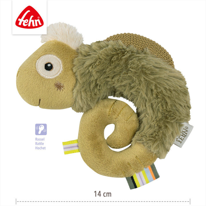 Baby Ring-Greifling Chamäleon, 14 cm