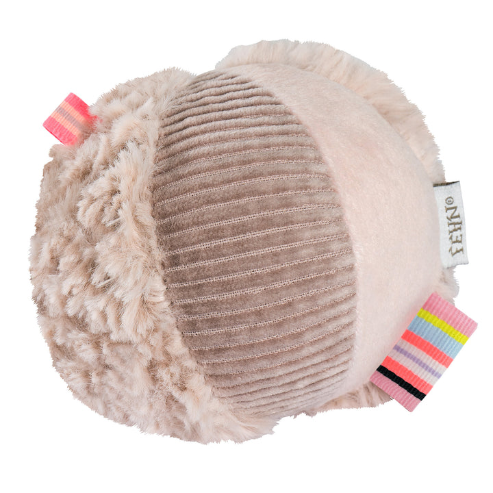 Baby Rasselball Flamingo aus weichem Plüsch