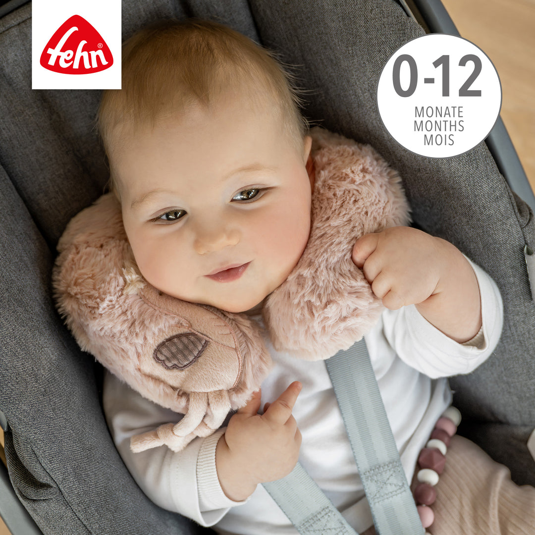 Baby Nackenstütze Flamingo für Babys von 0-12 Monaten