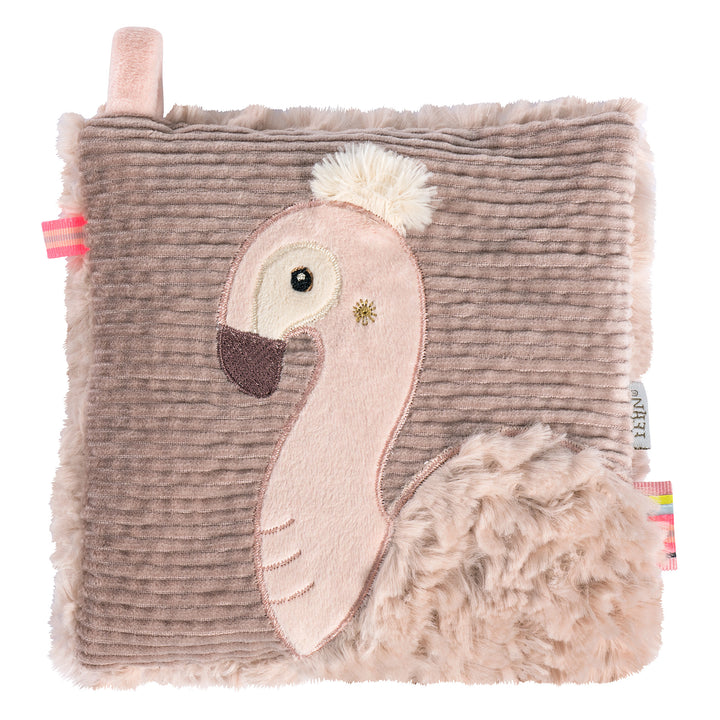 Baby Kirschkernkissen Flamingo mit Kirschkernfüllung