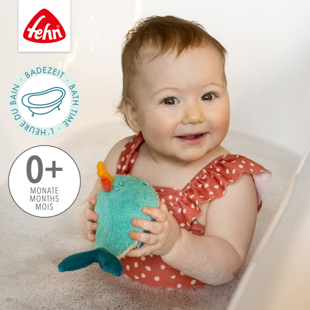Baby Badetier Wal für die Badezeit
