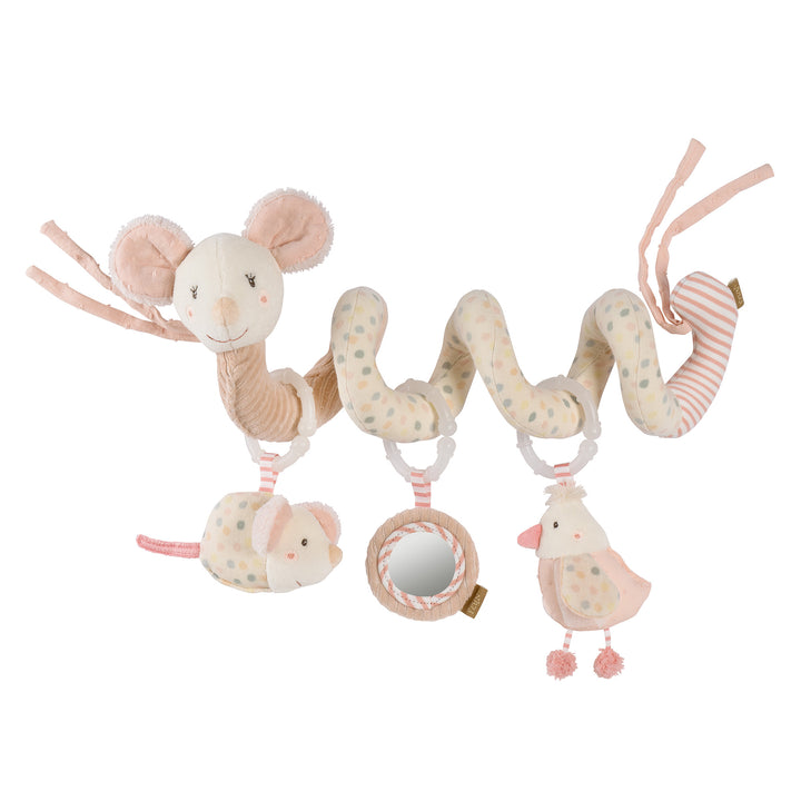 Baby Activity-Spirale Maus mit Spielelementen