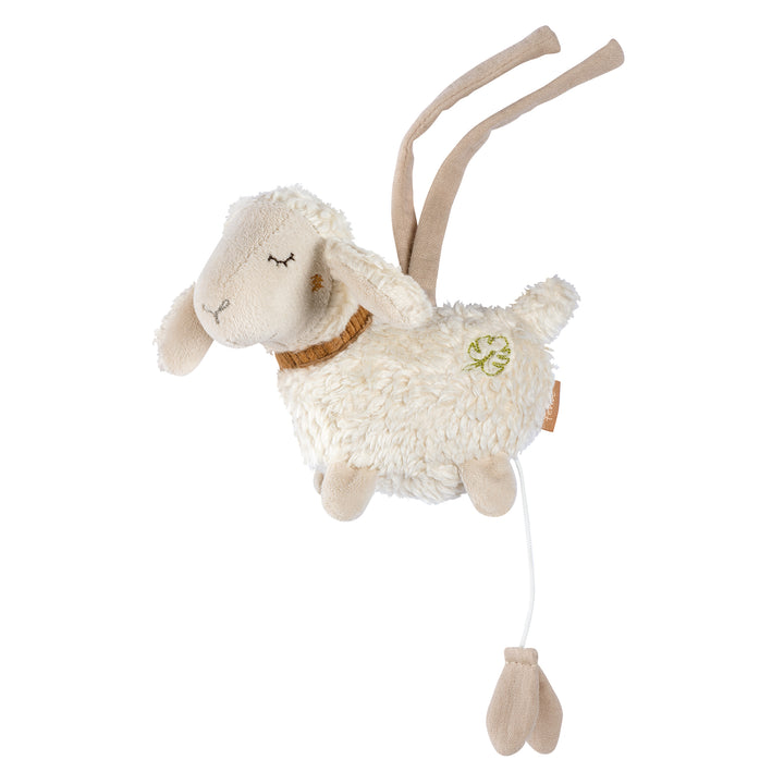 Baby Spieluhr Schaf mit Blättern zum Aufziehen