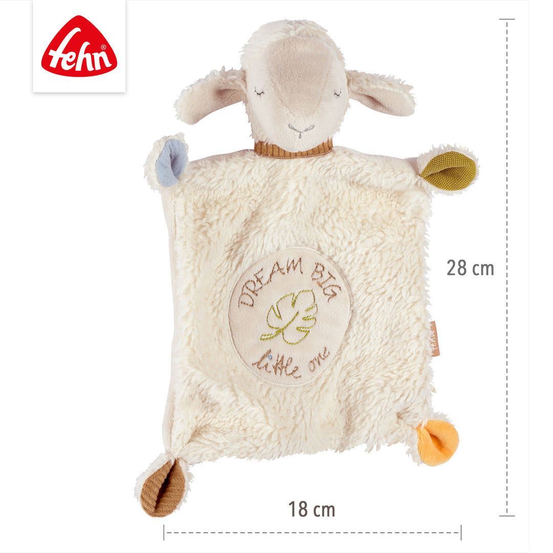 Baby Schmusetuch Schaf, 28 x 18 cm