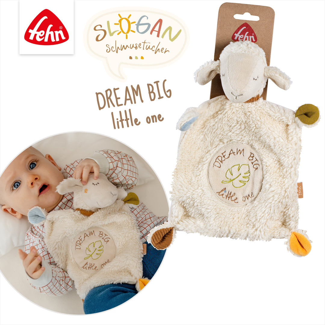 Baby Schmusetuch Schaf auf Verpackung