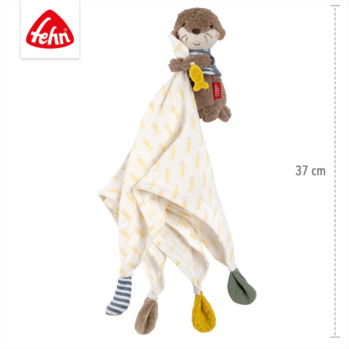 Baby Schmusetuch Otter, 37 cm