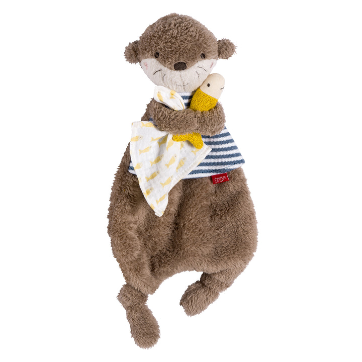 Baby Schmusetuch Otter aus weichem Plüsch