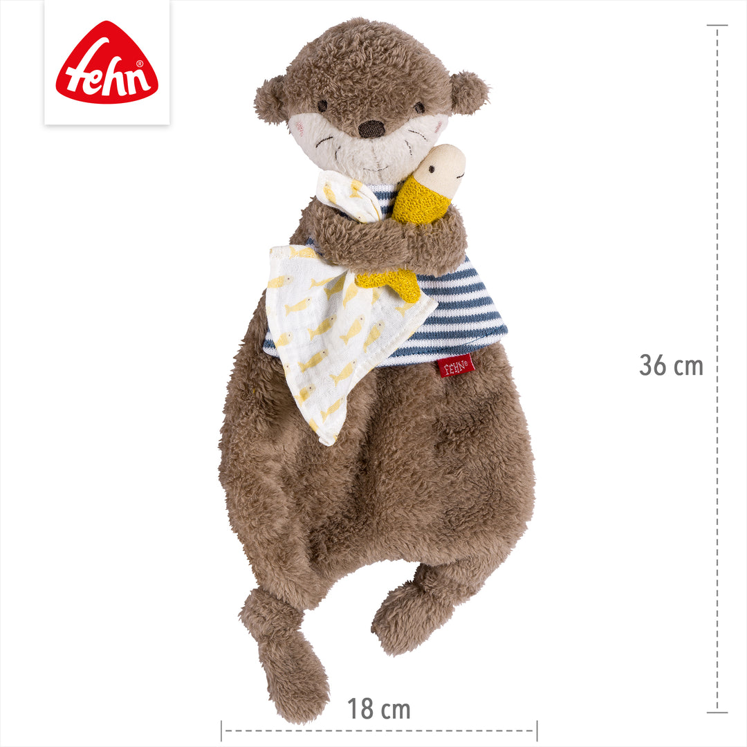 Baby Schmusetuch Otter, 36 x 18 cm