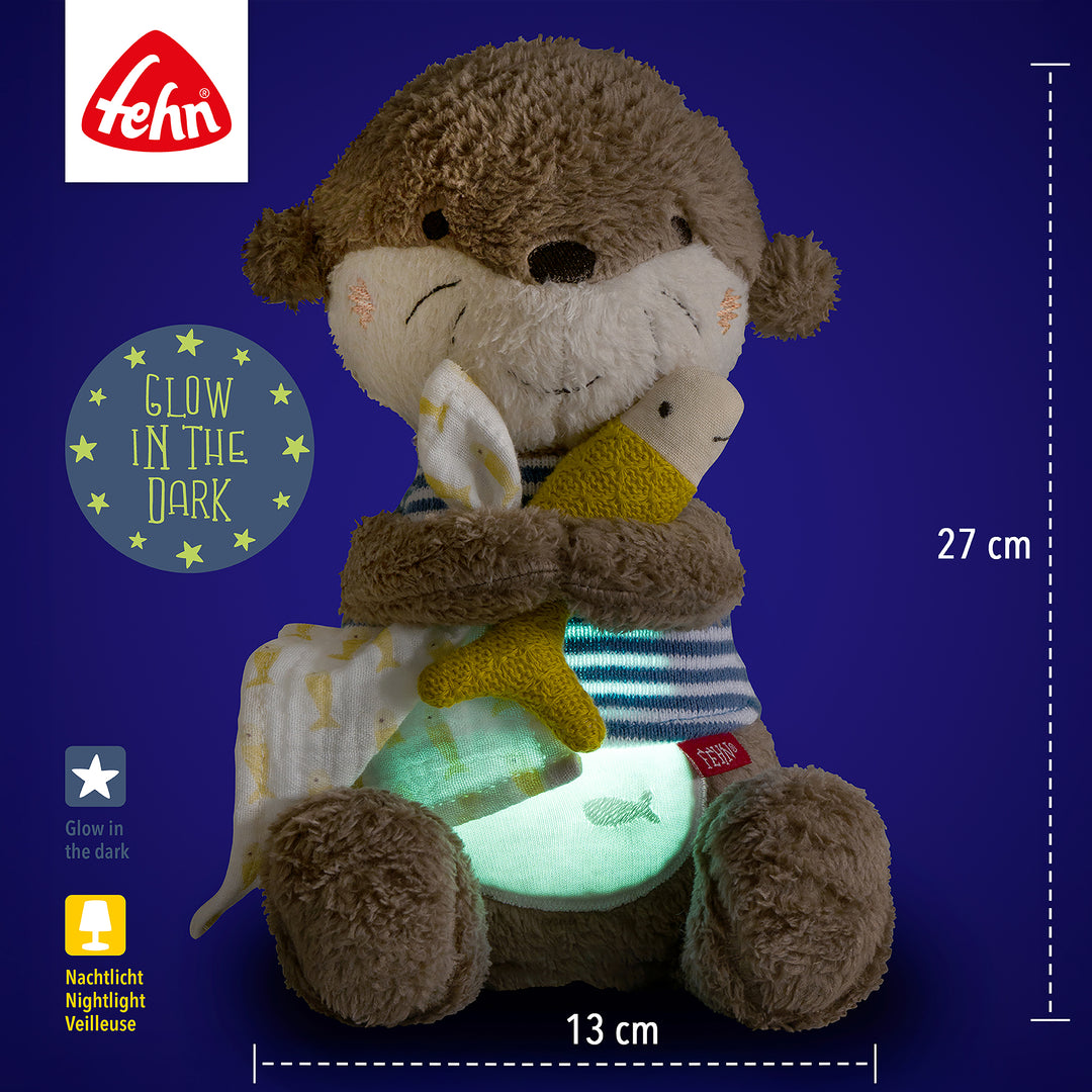 Baby Nachtlicht Otter, 27 x 13 cm