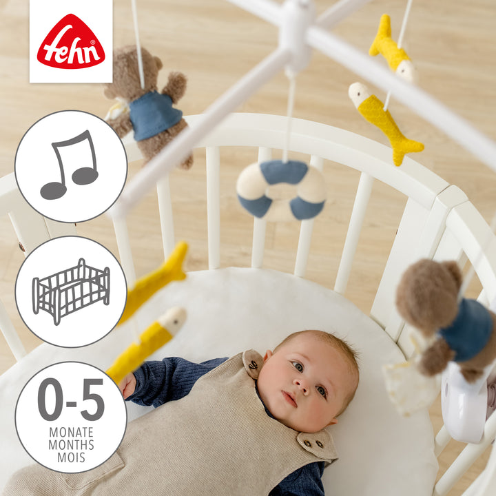 Baby Musik-Mobile Otter mit Spieluhr