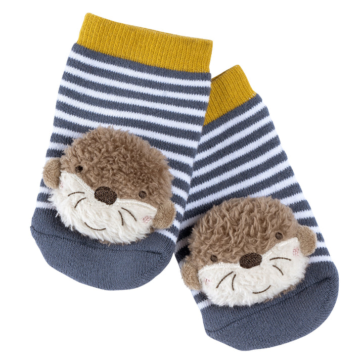 Baby Rasselsocken Otter