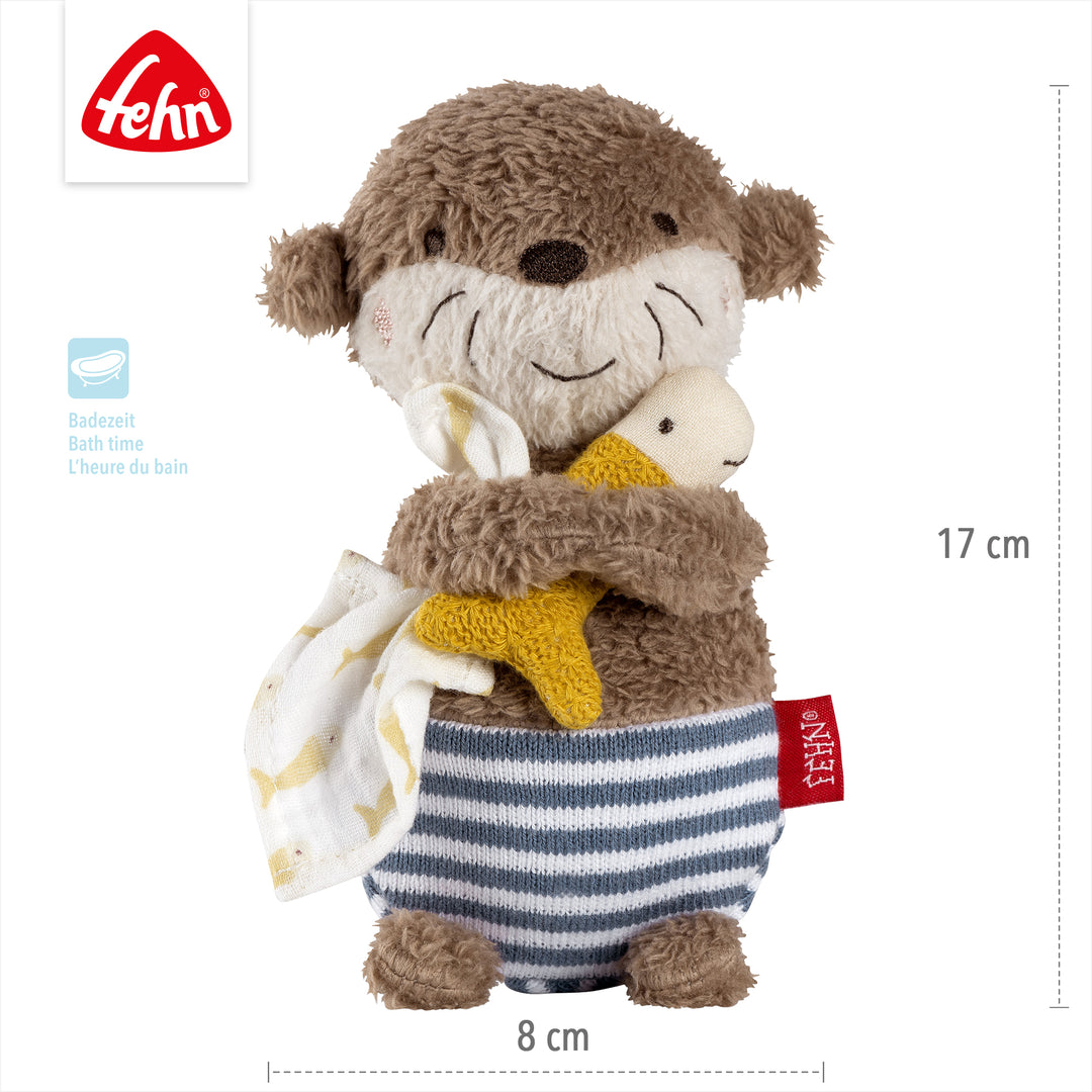 Baby Badetier Otter, 17 x 8 cm