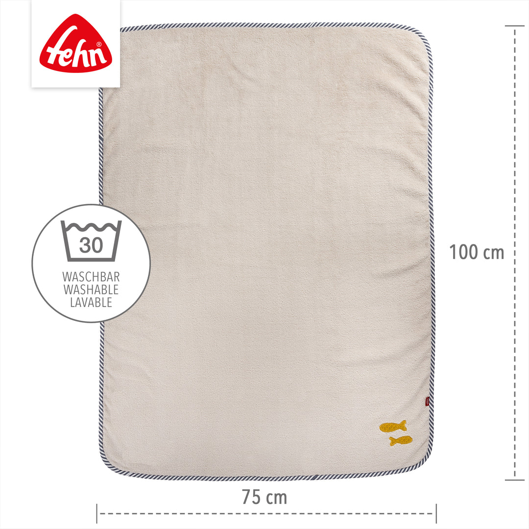 Baby Kuscheldecke Otter, 100 x 75 cm, waschbar bei 30°C