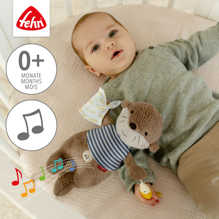 Baby Einschlafhilfe Otter mit sanften Melodien