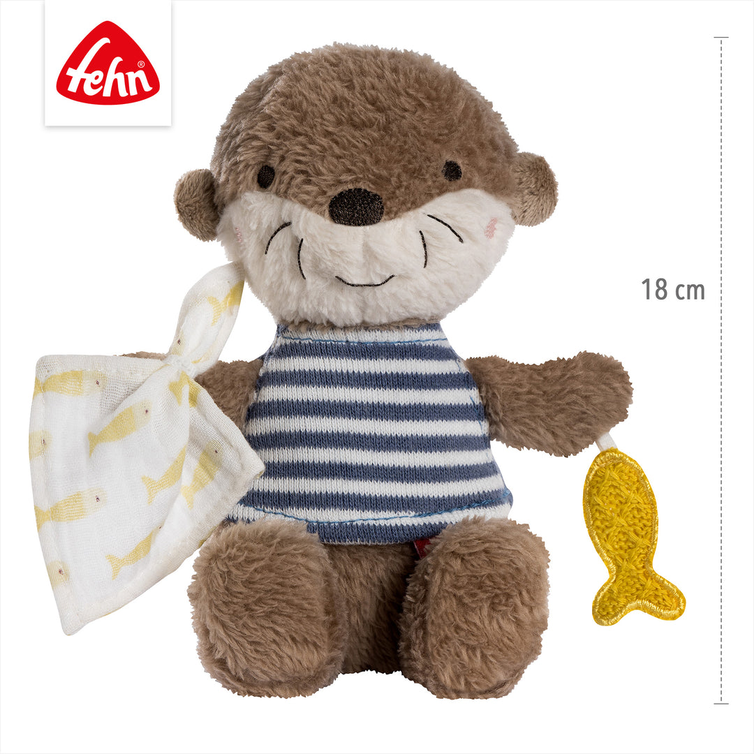 Baby Bean Bag Otter, 18 cm