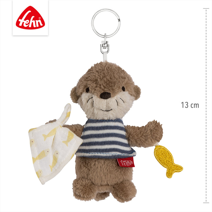 Baby Schlüsselanhänger Otter, 13 cm