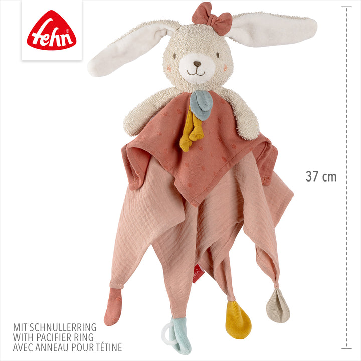 Baby Schmusetuch Hase, 37 cm