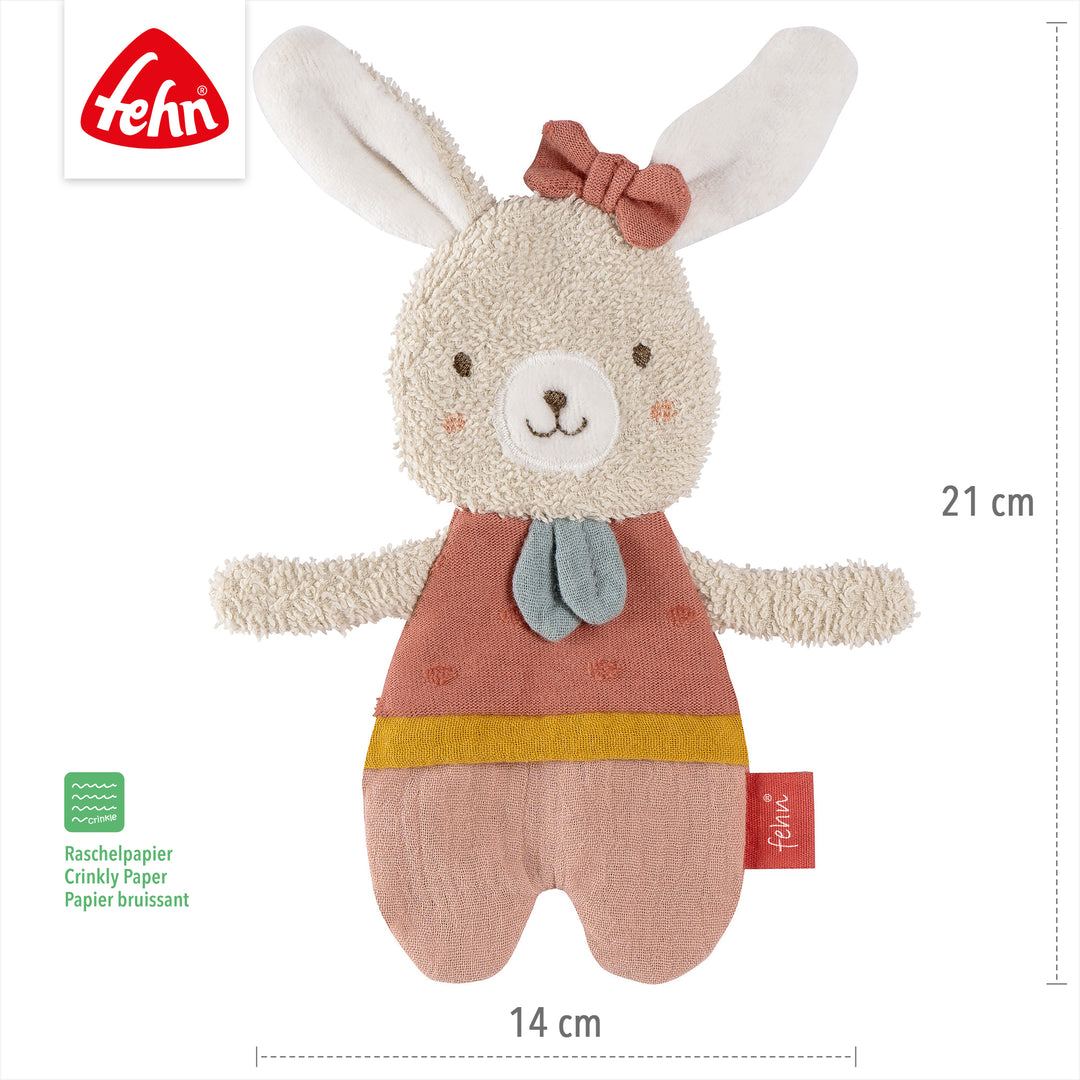Baby Knister-Hase, 21 x 14 cm